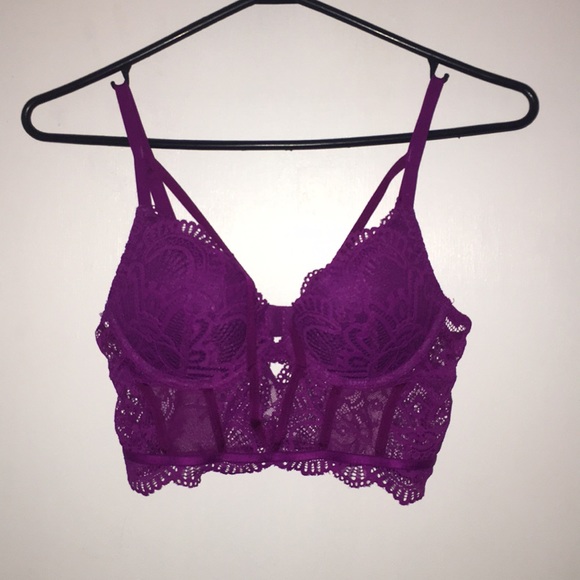 LA SENZA/ LACE PUSH UP BRA TOP - Picture 1 of 3